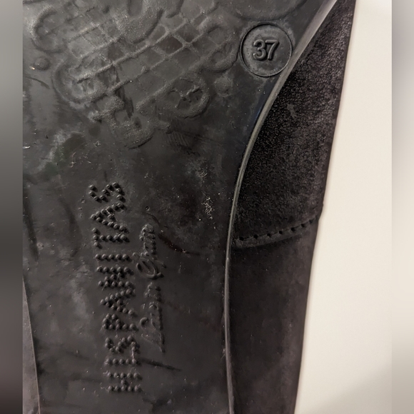 Hispanitas black leather pump 37EU - Picture 2 of 6